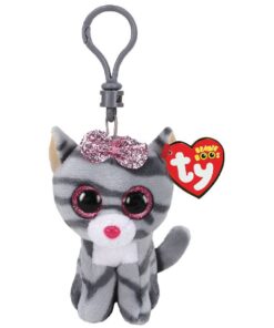 TY Beanie Boos Clip Knuffel Kat Kiki 7 cm