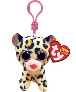 TY Beanie Boos Clip Knuffel Luipaard Livvie 7 cm
