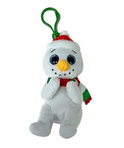 TY Beanie Boos Clip Knuffel Sneeuwman Brrrnard 7 cm