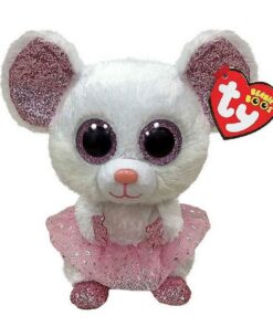 TY Beanie Boos Knuffel Muis Nina 15 cm