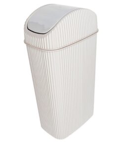 Tafelafvalbak Alythia met Zwaaideksel 4L Beige