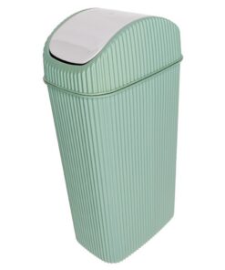 Tafelafvalbak Alythia met Zwaaideksel 4L Groen/Wit