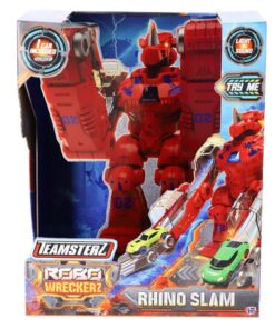 Teamsterz Dino Robot Auto Lanceerder +Licht en Geluid