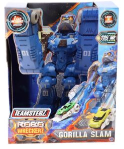 Teamsterz Robot Gorilla Auto Lanceerder + Licht en Geluid