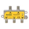 Technisat 4-weg Satellietsplitter Geel/Zilver