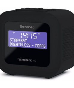 Technisat Techniradio 40 Wekkerradio Zwart