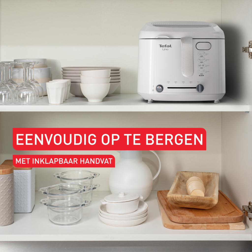 Tefal FF203B UNO Friteuse 1L 1470W Beige - Afbeelding 4