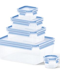 Tefal K30290 MasterSeal Vershoudbakjes 0.15-3.7L 5-delig Blauw