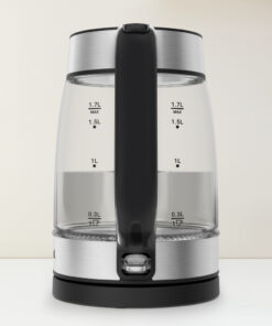 Alternative view of Tefal KI6058 Glazen Waterkoker 1.7L 2200W Zwart/RVS