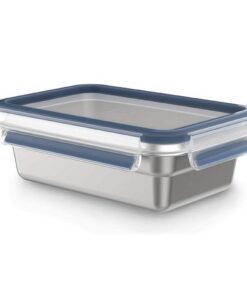 Tefal N1150410 MasterSeal Vershoudbakje 0.8L RVS/Blauw