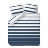 Ten Cate Dekbedovertrek Celia Summer 200x200-220 cm Katoen/Wit/Koningsblauw