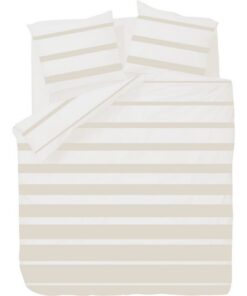 Ten Cate Dekbedovertrek Celia Summer Sand 140x200-220 cm Katoen/Wit/Zand