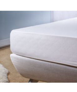 Ten Cate Molton Hoeslaken 90x200 cm Wit/Katoen