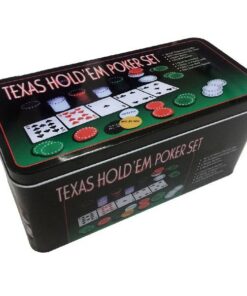 Alternative view of Texas Hold'em Poker Set