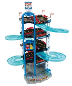 Theo Klein Bosch Service Garage met 5 Etages en 2 Auto's