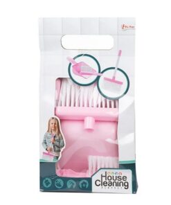 Toi-Toys House Cleaning Speelset 3-delig Roze/Wit
