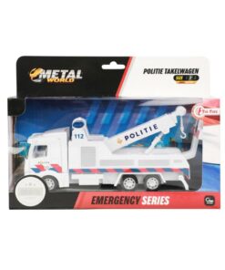 Toi-Toys Politie Sleepwagen Die Cast Nederland Pull Back