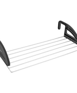 Tomado Click Hangdroogrek 3 m Drooglijn Wit/Zwart