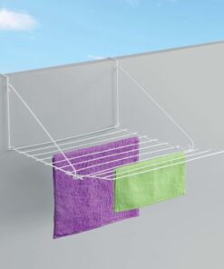 Alternative view of Tomado Metaltex Droogrek Breda Balkon Hangdroogrek 7M Wit