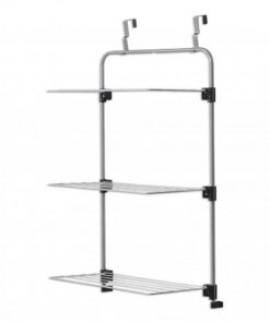 Tomado Metaltex Droogrek Gale Deurhanger 11M Zilvergrijs