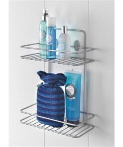 Tomado Metaltex Reflex Badkamerrek 2 Etages Zilvergrijs