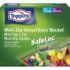 Toppits Safeloc Mini Zip-Zakjes 150 ml + 380 ml 40 Stuks
