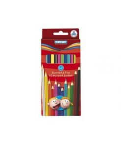 Toppoint Lange Kleurpotloden 12 stuks