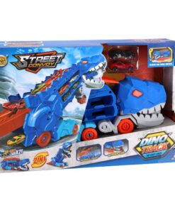 Alternative view of Transporter Dino + 2 Die-Cast Voertuigen Assorti