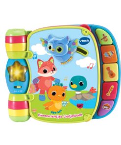 VTech Dierenvrienden Liedjesboek Blauw + Licht en Geluid