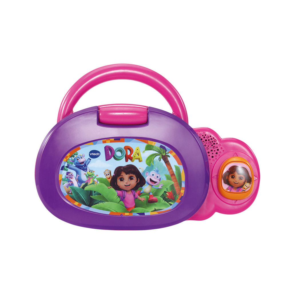 VTech Dora Avonturenlaptop Paars/Roze - Afbeelding 2
