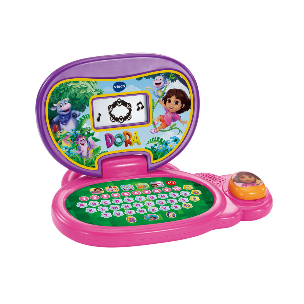 VTech Dora Avonturenlaptop Paars/Roze - Afbeelding 3