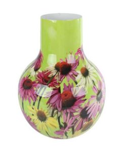 Vaas Zonnehoed 22x22x30 cm Metaal/Groen