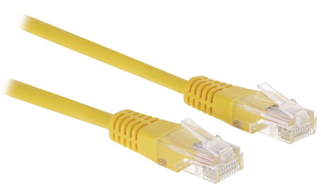 Valueline VLCT85000Y30 Cat5e Utp Netwerkkabel Rj45 (8/8) Male - Rj45 (8/8) Male 3.00 M Geel - Image 2