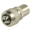 Valueline Vlsp40902m Ongesoldeerde Coax Connectoren Coax Mannelijk Metaal