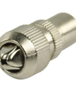 Valueline Vlsp40902m Ongesoldeerde Coax Connectoren Coax Mannelijk Metaal