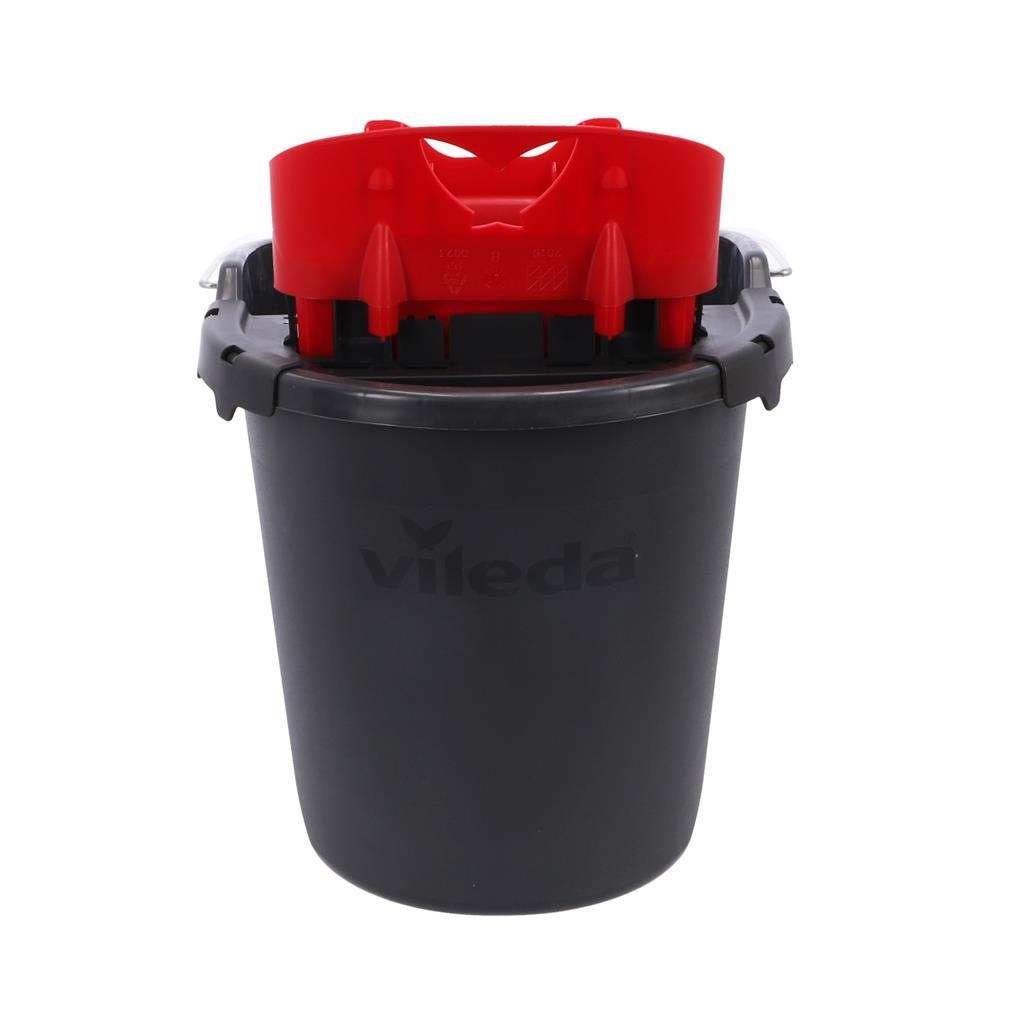 Vileda UltraMax Emmer met Pers Zwart/Rood - Afbeelding 2