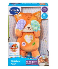 Vtech Baby Kiekeboe Knuffel Katje + Licht en Geluid