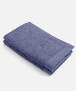 Walra Gastendoek 30x50 cm 2 Stuks Gerecycled Katoen/Blauw