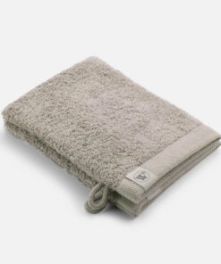 Walra Washand 16x21 cm 2 Stuks Gerecycled Katoen/Taupe