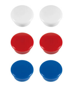 Westcott AC-E10806 Magneet Assorti Pak à 10st. Ø 15x8mm