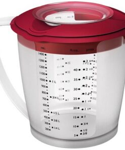 Westmark Helena Maatbeker 1.4L Rood/Transparant