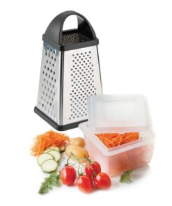 Westmark Rasp 13x13.6x25 cm RVS/Zwart