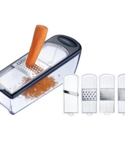 Alternative view of Westmark Rasp Set 5-delig Transparant/Zwart