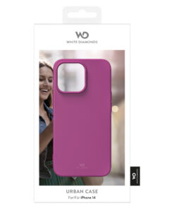 White Diamonds Urban Case Cover Voor Apple IPhone 14 Fuscia
