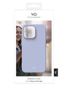 White Diamonds Urban Case Cover Voor Apple IPhone 14 Pro Max Licht Blauw