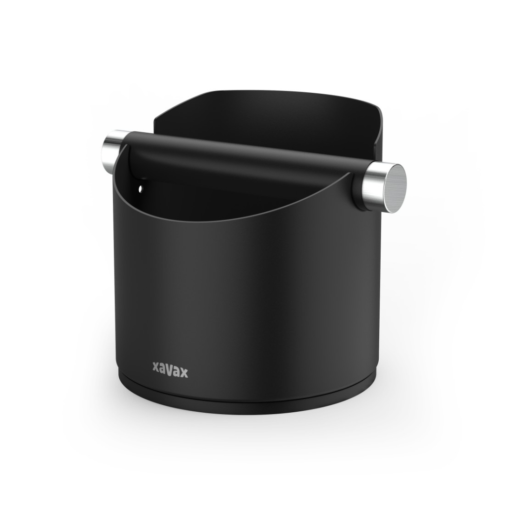 Xavax Afklopbak Knockbox Voor Geluidsarm Uitkloppen Slipvast Zwart - Afbeelding 2