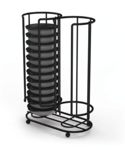 Xavax Koffiecuphouder Voor Tassimo Houder Voor 26 Cups Zwart Mat