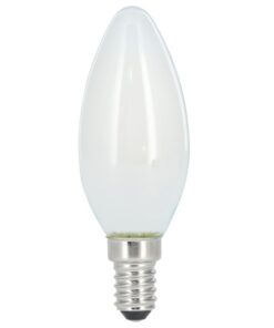 Xavax LED-Gloeidraad Kaarslamp Dimbaar E14 470lm Mat Warm Wit