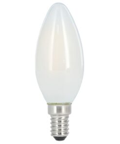 Xavax Led-gloeidraad E14 470lm Verv. 40W Kaars Warm Wit Mat RA90 Dimbaar