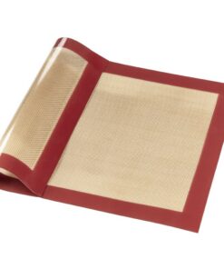 Xavax Siliconen Bakmat Hoekig 40 X 30 Cm Rood-bruin